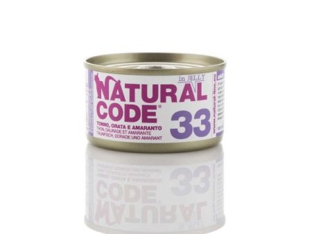 Natural Code 33 Tonno, Orata e Mela in Jelly For Cheap