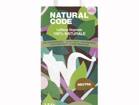 Natural Code Lettiera vegetale agglomerante - Neutra Online