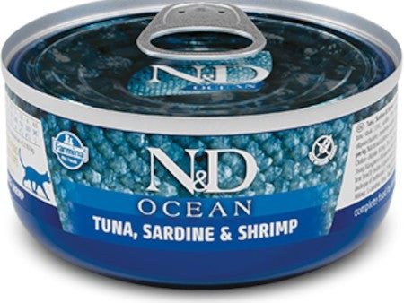 N&D CAT OCEAN Tonno, Sardine, Gamberetti For Sale