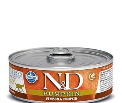 N&D PUMPKIN CAT Cervo e Zucca Supply