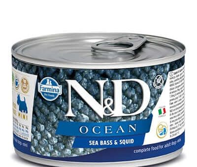 N&D DOG OCEAN Merluzzo e Calamari Online