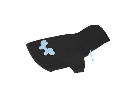 United Pets - Felpa Bull con cappuccio Nera e Azzurra Cheap