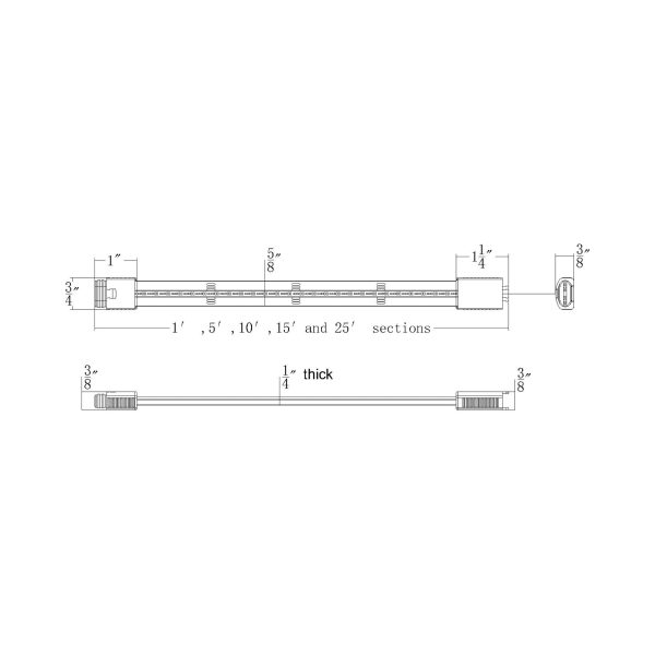 InvisiLED® Outdoor RGBWW 24VDC IP66 Outdoor LED Tape Light System Online Hot Sale