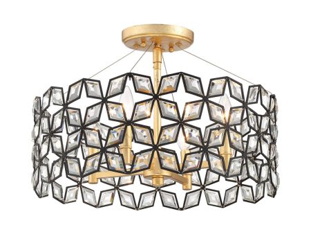 Brookcrest Semi Flush Mount Ceiling Light on Sale