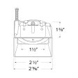 3  Square Trimless Spackle Frame Discount