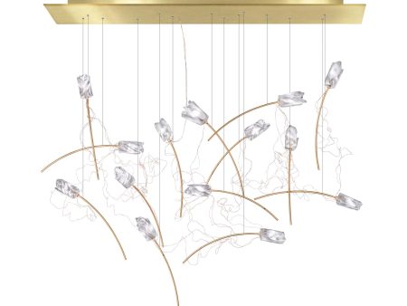 Tulip LED Linear Suspension Light by Slamp - DISPLAY MODEL Online