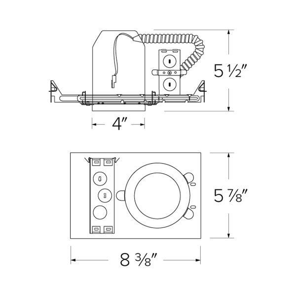 4  New Construction IC Airtight Housing Cheap