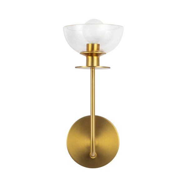 Sylvia 1-Light Bath Wall Light Online Sale