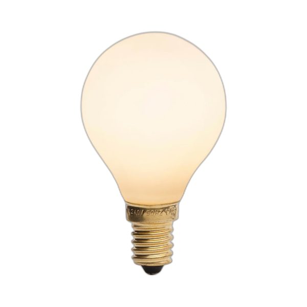 Porcelain I Candelabra Base G14 Type LED Bulb For Sale