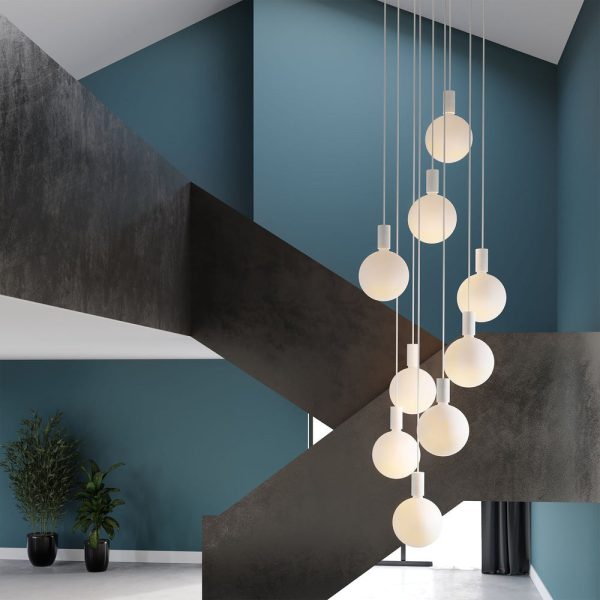 Alumina Sphere V Multi Light Pendant Light Fashion