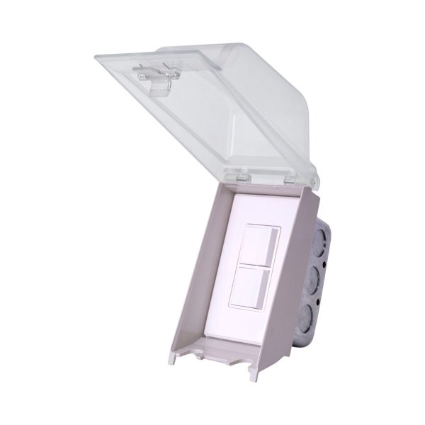 Weatherproof Cover Duplex Recessed Switch Fashion