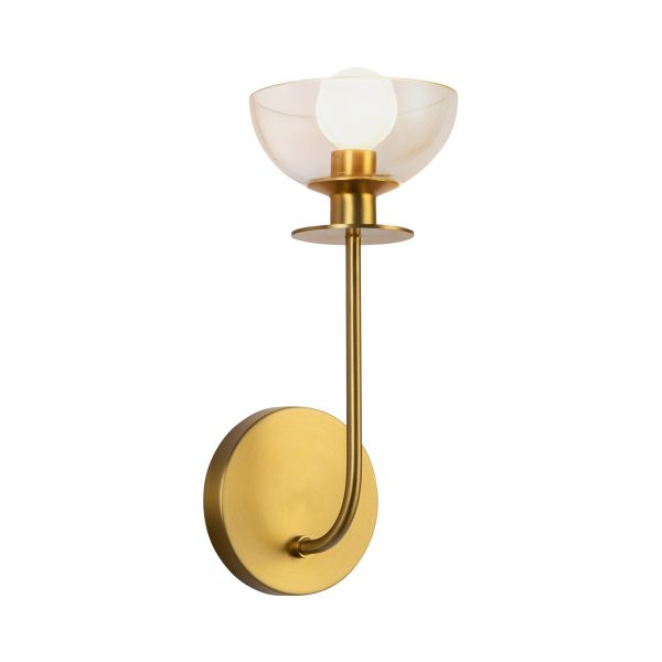 Sylvia 1-Light Bath Wall Light Online Sale