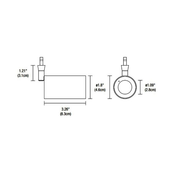 Piston LED Monorail Head Cheap