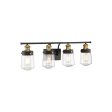 Macauley 4-Light Bathroom Vanity Light Supply