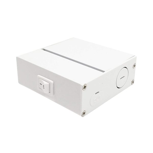 Junction Box For 120V Powerled Linear Undercabinet Lighting and Puck Light For Discount