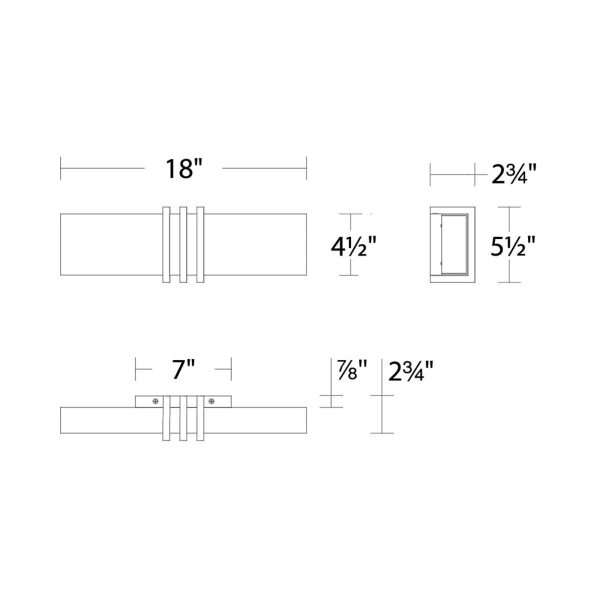 Minibar LED Vanity Wall Light Online now