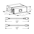 Junction Box For 120V Powerled Linear Undercabinet Lighting and Puck Light For Discount