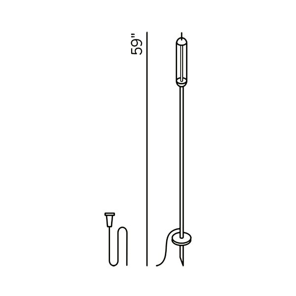 Reed Outdoor LED Solar Path Light Online Hot Sale