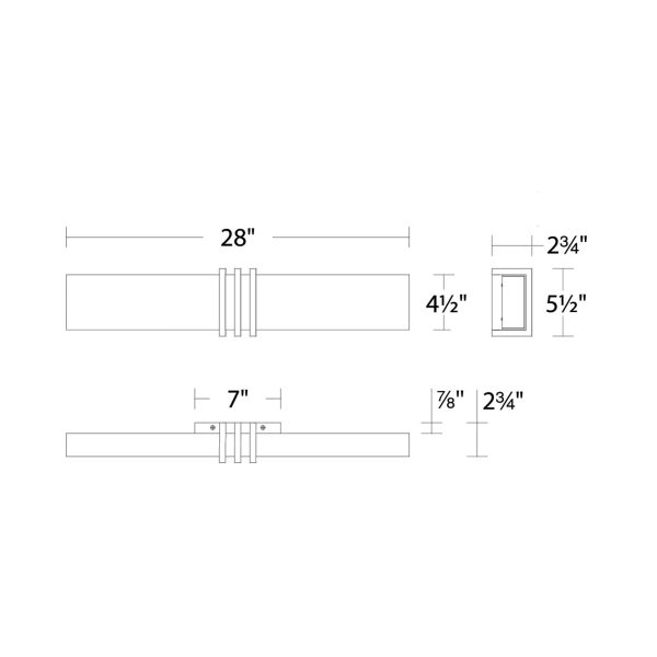 Minibar LED Vanity Wall Light Online now