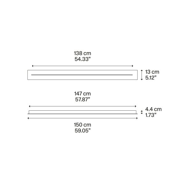 Linear Track Canopy For Cluster on Sale