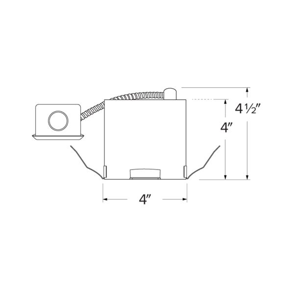 4  Remodel IC Airtight Housing 2-Hr Fire Rated Ceilings For Cheap