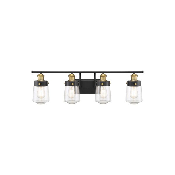 Macauley 4-Light Bathroom Vanity Light Supply