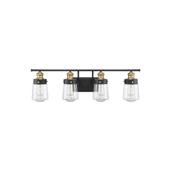 Macauley 4-Light Bathroom Vanity Light Supply