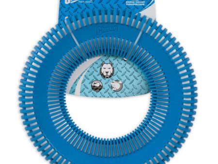 Chuckit! Rugged Flyer Disc Dog Toy Assorted, 1 Each Medium by Chuckit! Hot on Sale