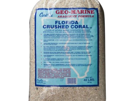 CaribSea Geo-Marine Florida Crushed Coral Substrate 1 Each 40 lb by Caribsea Sale