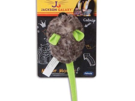 Jackson Galaxy Motor Mouse Catnip Toy Grey, Green, 1 Each One Size by San Francisco Bay Brand Discount