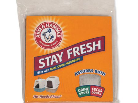 Arm & Hammer Universal Filter for Hooded Cat Litter Pan Black, 1 Each One Size by Arm & Hammer For Sale