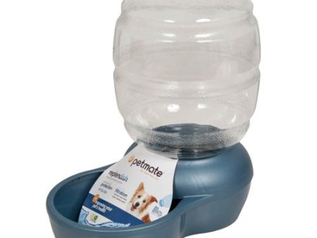 Petmate Replendish Water With Microban Pearl Peacock Blue, 1 Each Medium by Petmate on Sale