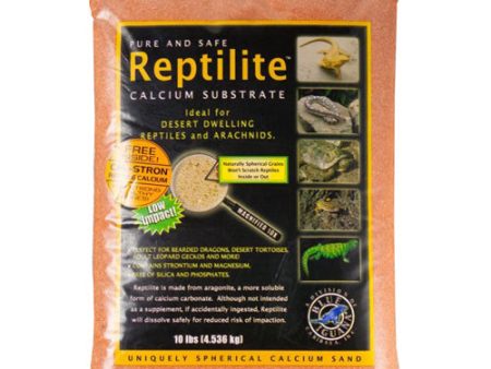 CaribSea All Natural Reptile Calcium Substrate Desert Rose, 4ea 10 lb (Count of 4) by Caribsea Hot on Sale