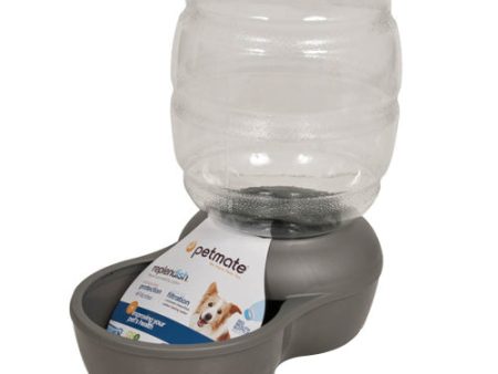 Petmate Replendish Water With Microban Mason Silver, 1 Each Medium by Petmate Online Sale