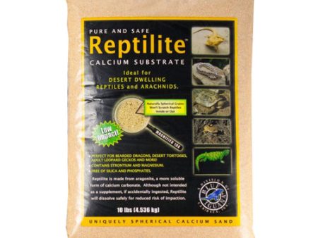 CaribSea All Natural Reptile Calcium Substrate Aztec Gold, 4ea 10 lb (Count of 4) by Caribsea Hot on Sale