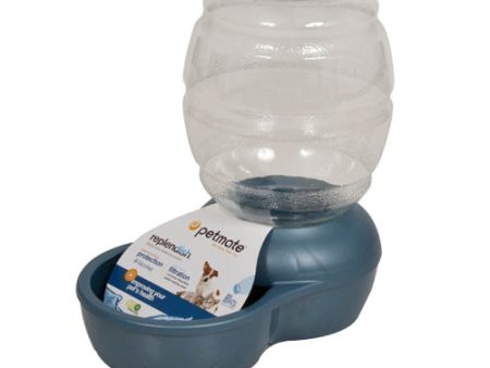 Petmate Replendish Water With Microban Pearl Peacock Blue, 1 Each Small by Petmate Online Sale