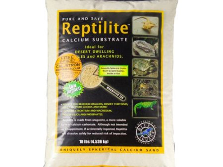 CaribSea All Natural Reptile Calcium Substrate Natural, 4ea 10 lb (Count of 4) by Caribsea on Sale