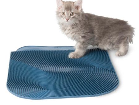 Petmate Rubberized Cat Litter Mat Assorted, 1 Each One Size by Petmate on Sale