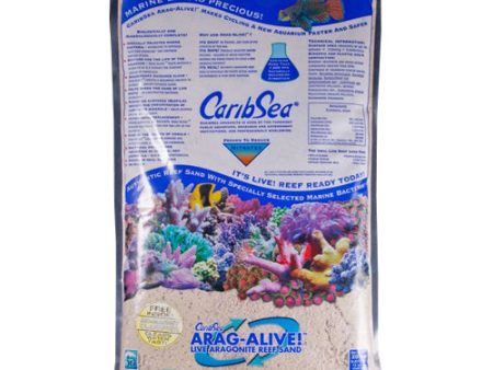 CaribSea Arag-Alive Bimini Pink Aquarium Substrate 2ea 20 lb (Count of 2) by Caribsea Online now