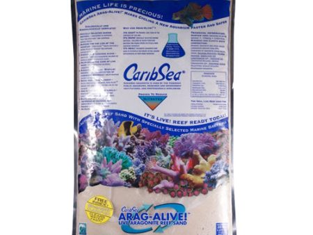 CaribSea Arag-Alive Bahamas Oolite Aquarium Sand 2ea 20 lb (Count of 2) by Caribsea For Cheap